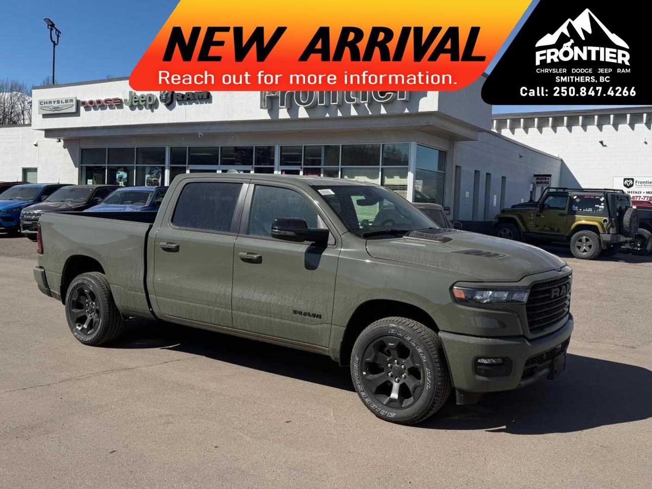 <p>The 2026 Ram 1500 Sport 4x4 Crew Cab with a 6'4" box is your go-to truck for both rugged performance and refined style. This new model in a commanding color is ready to conquer the road with its robust 4×4 drivetrain.</p><p>The exterior is designed to make a statement, combining functionality with sophisticated aesthetics suitable for both the work site and the weekend adventure. Inside, you'll find a spacious cabin outfitted with modern essentials like a leather-wrapped and heated steering wheel, as well as heated mirrors that add a touch of luxury to every drive.</p><p>Tech-savvy drivers will appreciate features such as the intuitive navigation system, seamless smart device integration, and a built-in wi-fi hotspot that ensures you stay connected on the go. Key features include a backup camera, adaptive cruise control, and lane assist for enhanced safety and convenience during every journey.</p><p>Ideal for those who demand power and luxury in one stylish package, the 2026 Ram 1500 Sport 4x4 Crew Cab is waiting for you. Contact us today to schedule a test drive and experience firsthand the unmatched blend of capability and comfort that this truck has to offer.</p>