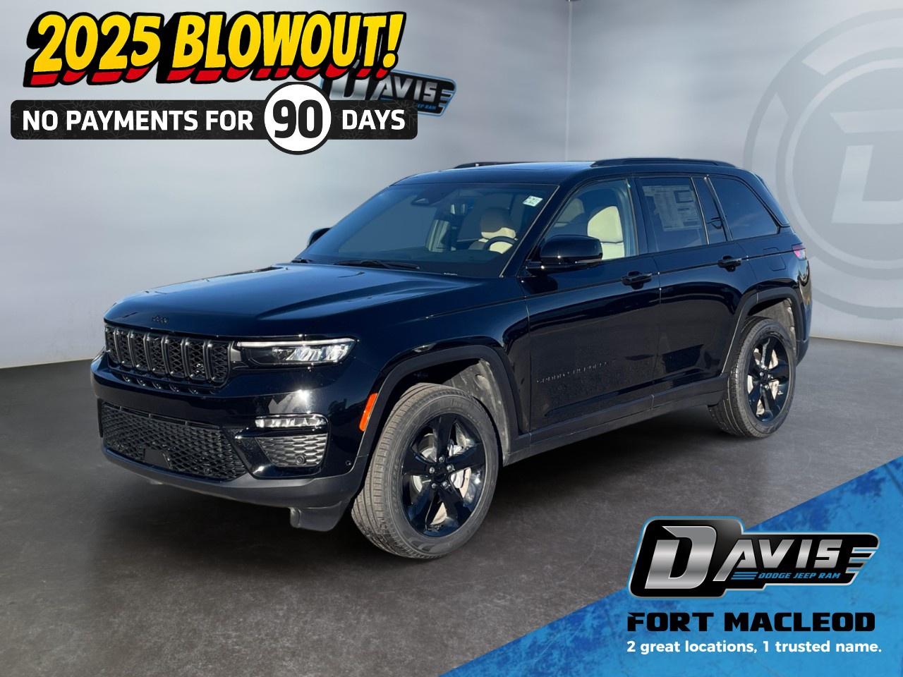 <h3>🔧 Performance</h3><ul><li><p>3.6L Pentastar V6</p></li><li><p>8-Speed Automatic Transmission</p></li><li><p>Smooth, quiet, and powerful daily driver</p></li></ul><h3>🖤 Black Appearance Package</h3><ul><li><p>20 Gloss Black Aluminum Wheels</p></li><li><p>Pirelli All-Season Performance Tires</p></li><li><p>Gloss Black Exterior Accents</p></li></ul><h3> Luxury Tech Group II</h3><ul><li><p>Surround View Camera + Off-Road Camera</p></li><li><p>Ventilated Front Seats</p></li><li><p>Wireless Charging Pad</p></li><li><p>Digital Rearview Mirror</p></li><li><p>Power Tilt/Telescoping Steering Column (Memory)</p></li><li><p>Rain-Sensing Wipers</p></li><li><p>ParkSense Front & Rear Park Assist</p></li><li><p>Passive Entry (doors & liftgate)</p></li><li><p>2nd-Row Window Shades</p></li></ul><h3>🚐 Trailer Tow Package</h3><ul><li><p>Class IV Hitch Receiver</p></li><li><p>Rear Load-Levelling Suspension</p></li><li><p>Heavy-Duty Engine Cooling</p></li><li><p>7 & 4-Pin Wiring Harness</p></li><li><p>Trailer Hitch Zoom</p></li><li><p>Full-Size Spare Tire</p></li></ul><h3> Additional Features</h3><ul><li><p>Dual-Pane CommandView Panoramic Sunroof</p></li><li><p>Wicker Beige / Global Black Capri Leatherette Interior</p></li><li><p>Auto-Dimming Driver Mirror</p></li><li><p>Advanced Safety & Driver Assist Systems</p></li></ul>