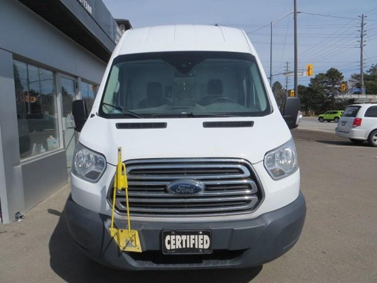 2016 Ford Transit Cargo Van CERTIFIED, T-350,3.7L HIGH ROOF, ONLY 149K, SHELVE Photo2