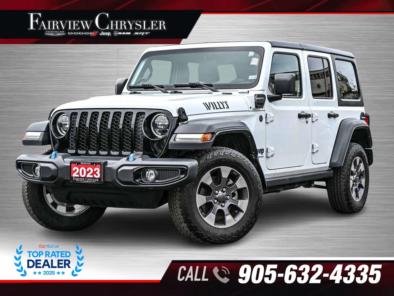 2023 Jeep Wrangler 4xe HEATED SEATS   HEATED STEERING WHEEL   CARPLAY   R Photo