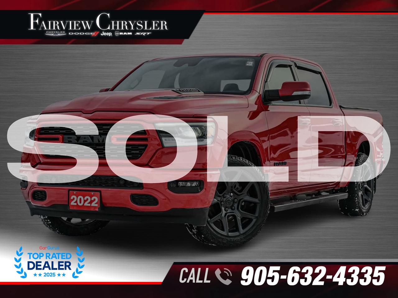 2022 RAM 1500 Sport G/T   12 SCREEN   ALPINE SOUND   CARPLAY   H Photo