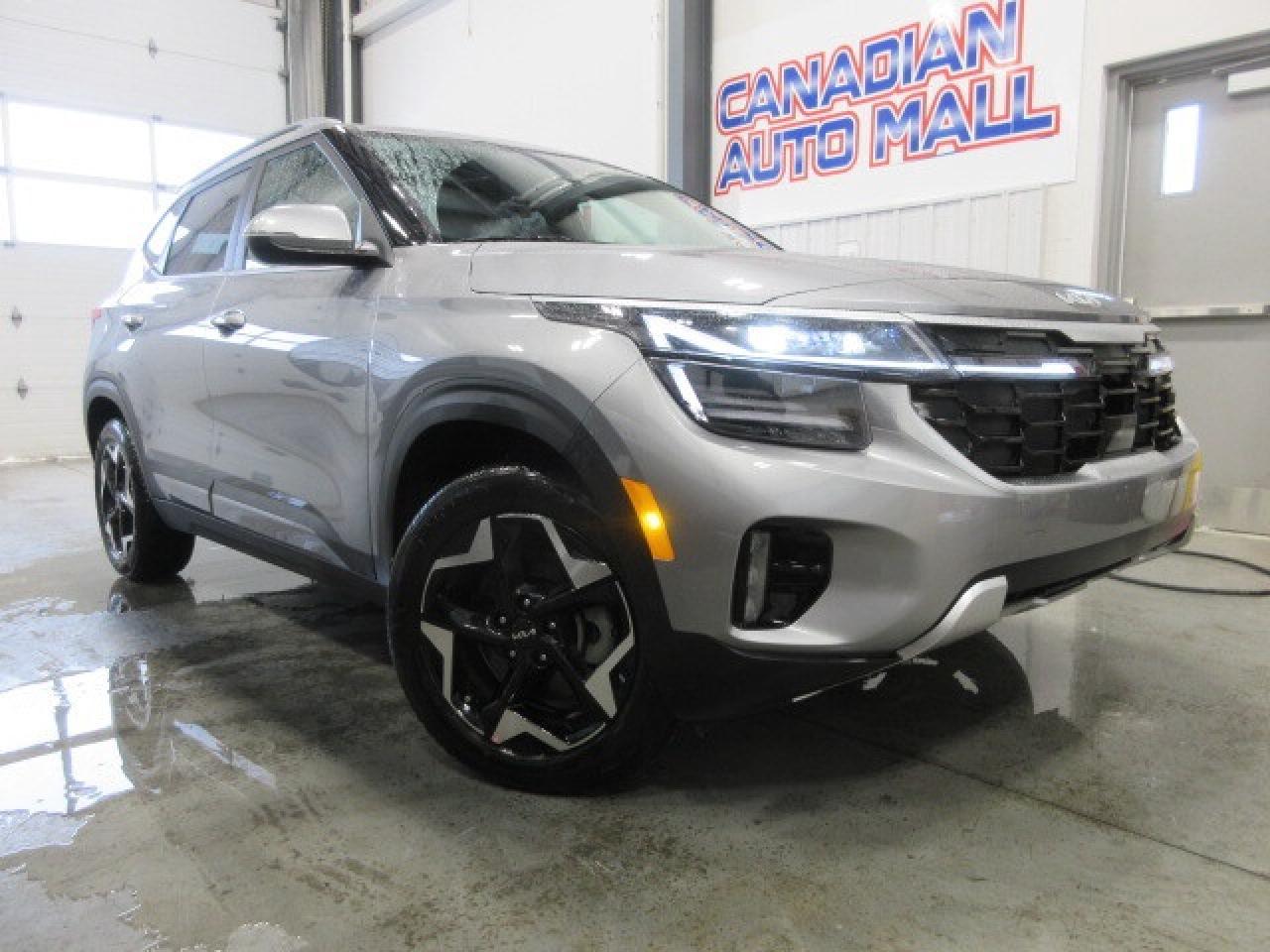 2025 Kia Seltos EX PREMIUM AWD, NAV, ROOF, HTD. LEATHER, 12K! Photo