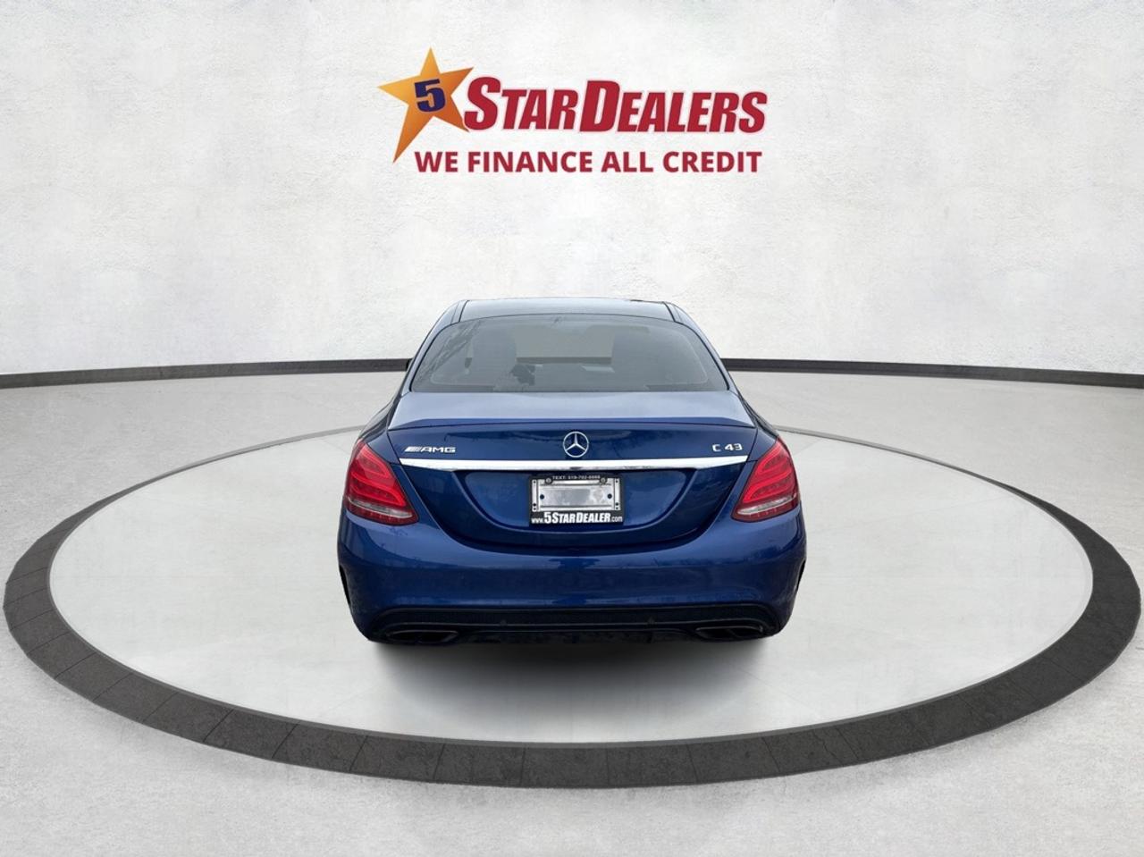 2017 Mercedes-Benz C-Class C43 AMG AWD NAV LEATHER PANO WE FINANCE ALL CREDIT Photo