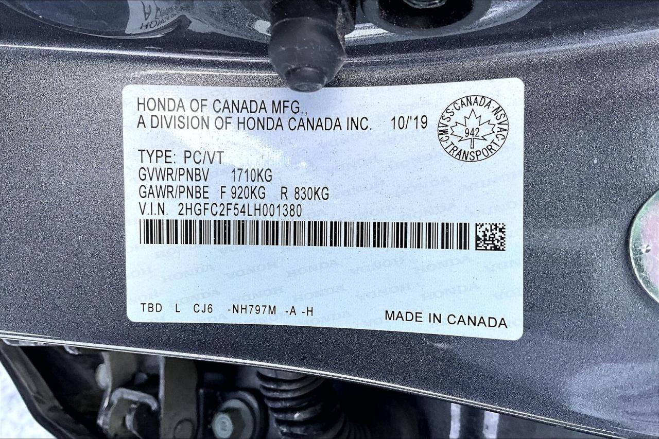 2020 Honda Civic Sedan LX   HEATED SEATS   CARPLAY/ANDROID   HONDASENSING Photo