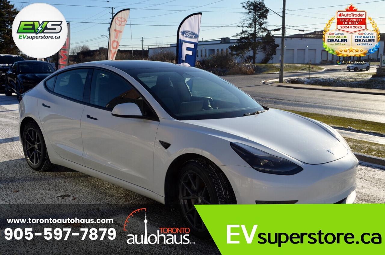 2021 Tesla Model 3 SR+ I OVER 100 TESLAS EVSUPERSTORE.CA Photo