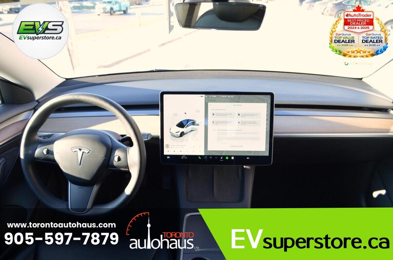 2021 Tesla Model 3 SR+ I OVER 100 TESLAS EVSUPERSTORE.CA Photo