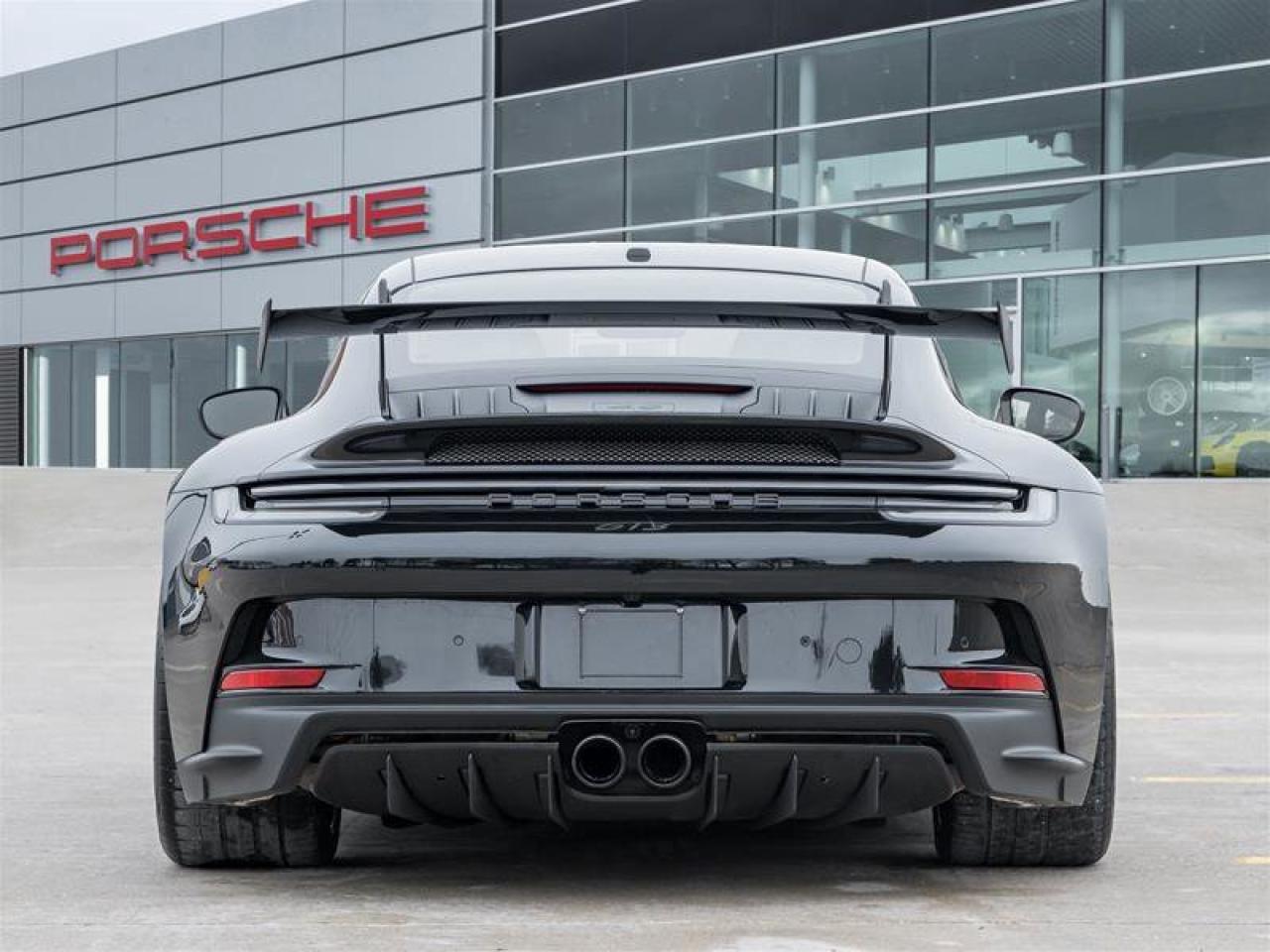 2022 Porsche 911 GT3 Coupe CPO PCCB with Calipers in High Gloss Bla Photo4