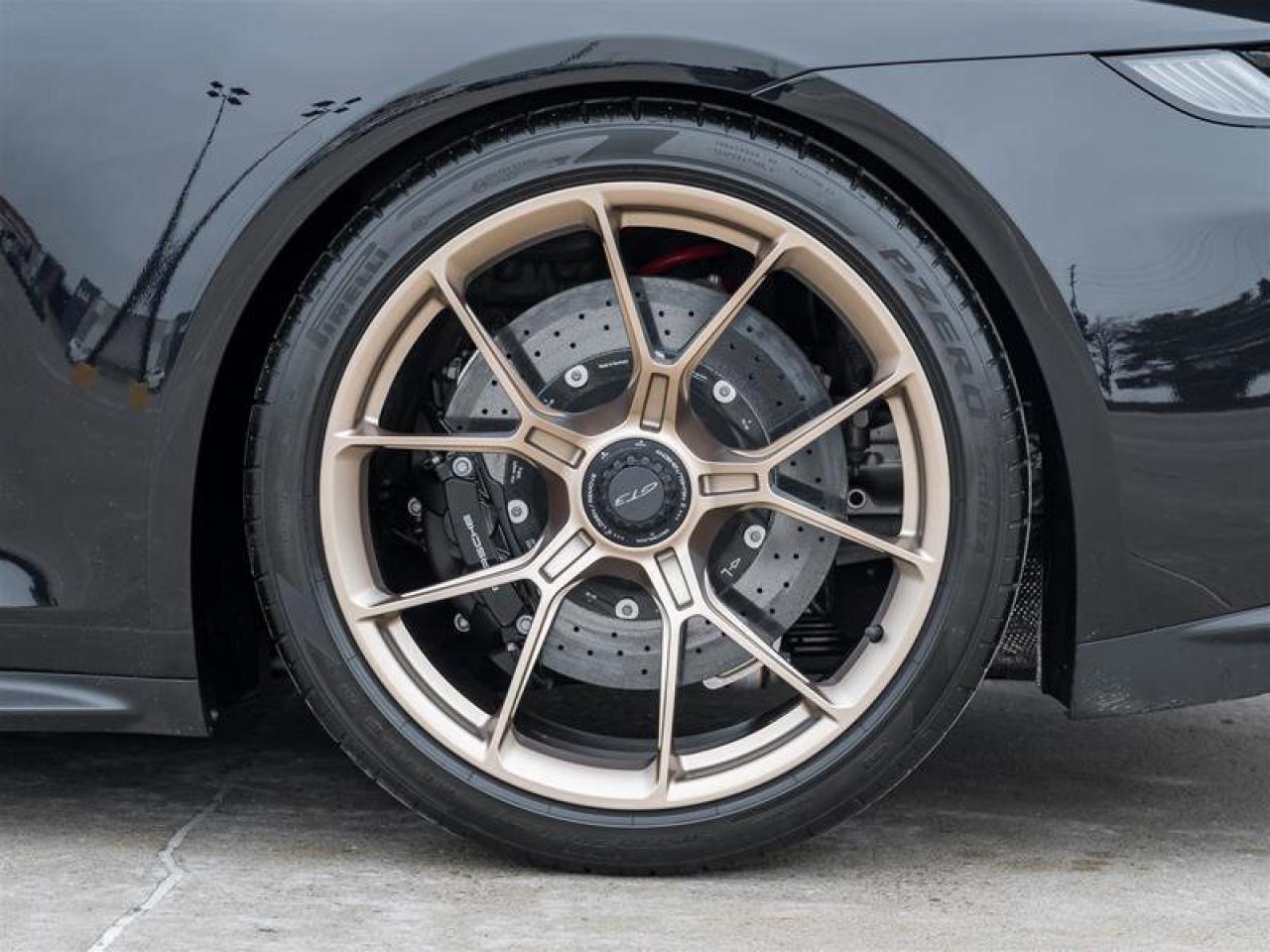 2022 Porsche 911 GT3 Coupe CPO PCCB with Calipers in High Gloss Bla Photo