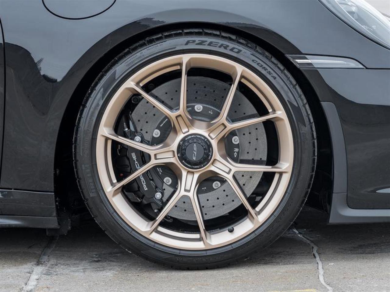 2022 Porsche 911 GT3 Coupe CPO PCCB with Calipers in High Gloss Bla Photo