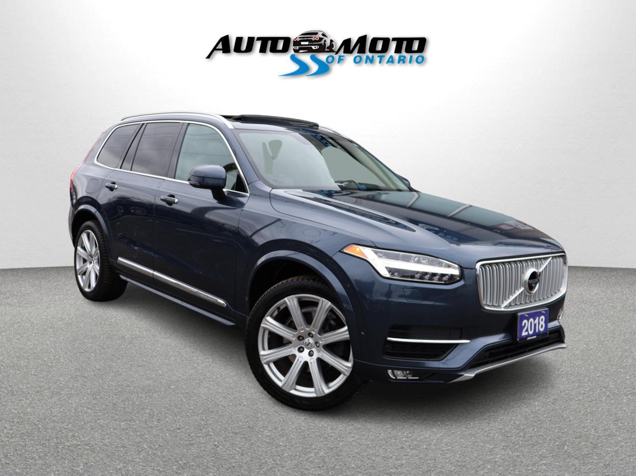 2018 Volvo XC90 T6 INSCRITION AWD CERTIFIED *7 SEATS*VOLVO MAINTAIN* CAMERA NAV BLUETOOTH LEATHER HEATED SEATS PANO ROOF CRUISE ALLOYS - Photo #1