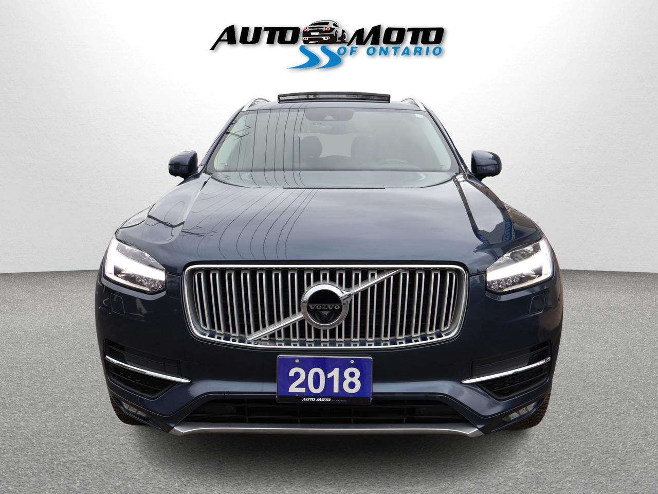 2018 Volvo XC90 T6 INSCRITION AWD CERTIFIED *7 SEATS*VOLVO MAINTAIN* CAMERA NAV BLUETOOTH LEATHER HEATED SEATS PANO ROOF CRUISE ALLOYS Photo