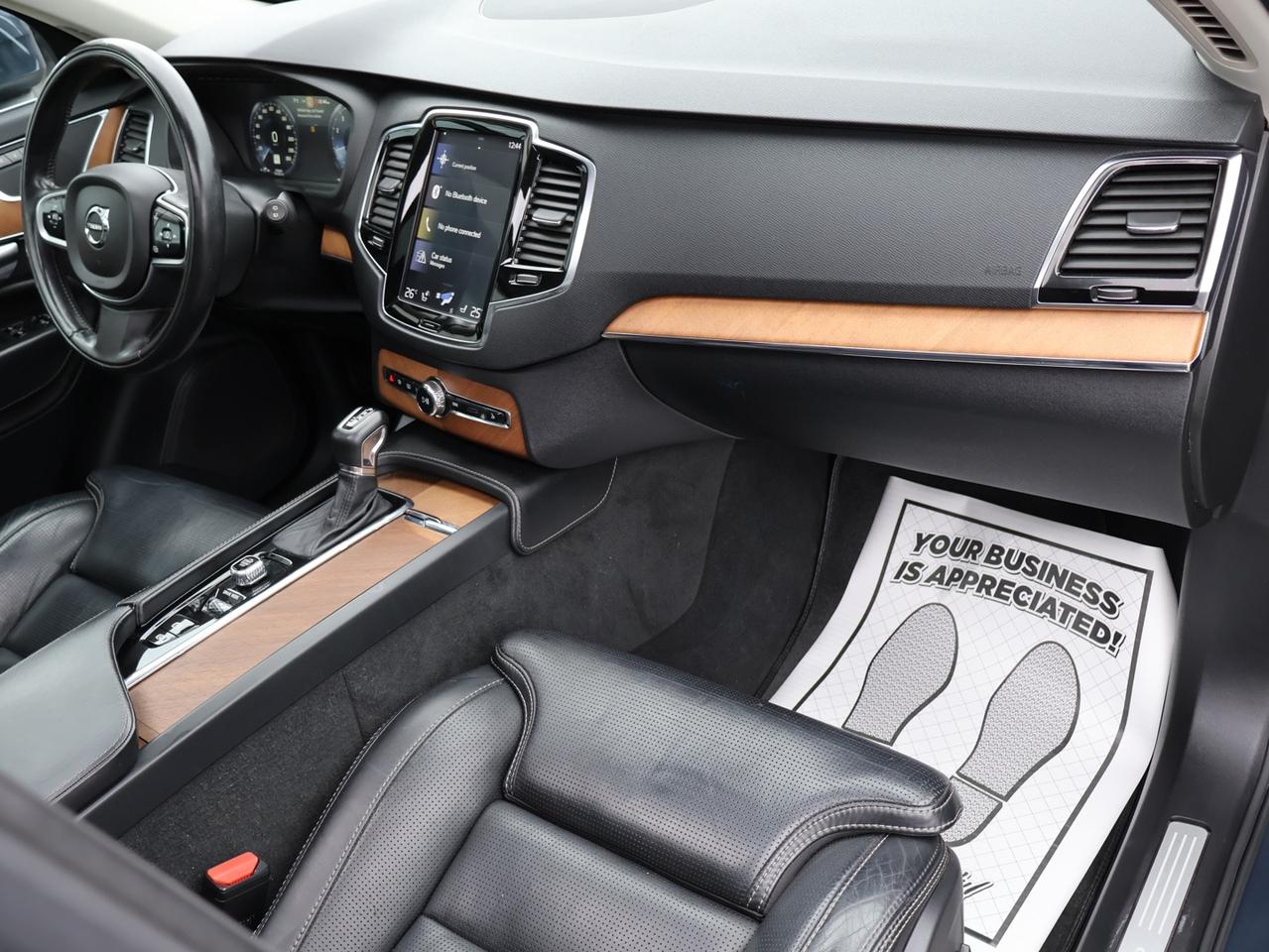 2018 Volvo XC90 T6 INSCRITION AWD CERTIFIED *7 SEATS*VOLVO MAINTAIN* CAMERA NAV BLUETOOTH LEATHER HEATED SEATS PANO ROOF CRUISE ALLOYS Photo