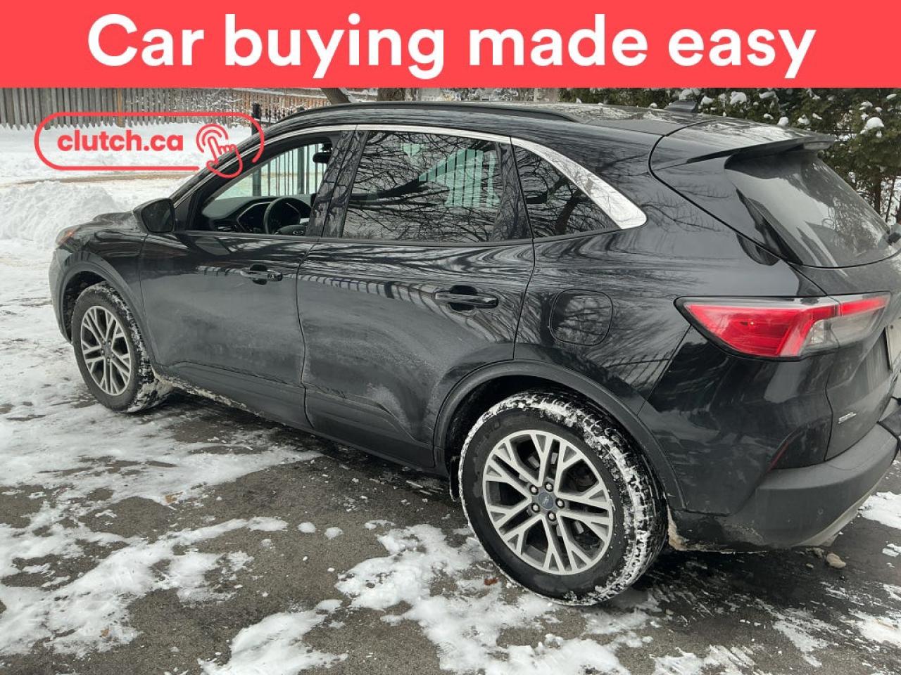 NO ACCIDENTS / CLEAN CARFAX / Brake Assist, Power Tailgate/Hatch, Front Heated Seats and more!<br> <br>Clutch is the largest online used car retailer in Canada, delivering a seamless, hassle-free car-buying experience to drivers everywhere. Shop thousands of used cars online, get the right one delivered to your door, and enjoy peace of mind with our 10-Day Money-Back Guarantee. How sweet is that? To learn more, visit clutch.ca.<br> <br>The top features for this car include:<br> <br>Auto Stop/Start<br>Brake Assist<br>Power Tailgate/Hatch<br>Front Heated Seats<br>Climate Control<br>Dual Zone Front Climate Control<br>Rear Climate Vents<br>Bluetooth Music<br>Touchscreen Display<br>GPS Navigation<br>Cruise Control<br>Adaptive Cruise Control<br>12V Outlet<br>Hands Free Device Connectivity<br>Internet Access<br>Apple CarPlay<br>Android Auto<br>USB Input<br>Keyless Entry<br>Passive Keyless Entry<br>Push Button Start<br>Keyfob Remote Start<br>Lane Departure Warning<br>Active Lane Keep Assistance<br>Blindspot Sensors<br>Forward Collision Mitigation<br>Rear Collision Warning<br>Rear Cross Traffic Alert<br>Pedestrian Detection<br>Driver Attention Alert<br>Heated Steering Wheel<br>Hill Assistance<br>Automatic High Beams<br>Rear View Camera<br>Rear Parking Sensors<br>Power Driver Seat<br>App Remote Start<br> <br>Seamless home delivery - Delivery to your door in a matter of days. Available on select packages.<br> <br>Try it out for 10 days - If you do not like it, we will take it back. <br> <br>Quality assured - All cars go through our rigorous 210-point inspection and reconditioning process.<br> <br>Peace of mind - Warranty and protection plans available.<br> <br>Haggle-free - No haggling or hard sells.<br> <br>100% Transparency - Full inspection reports on every car, including high-res photography and a free Carfax report.<br> <br>Listed price is for cash purchase only and does not include taxes, Shipping Fees (if applicable), Delivery Fees (if applicable), government licensing fees.<br> <br>Previous Provincial Registrations:<br>Ontario<br> <br>Stock # 85147