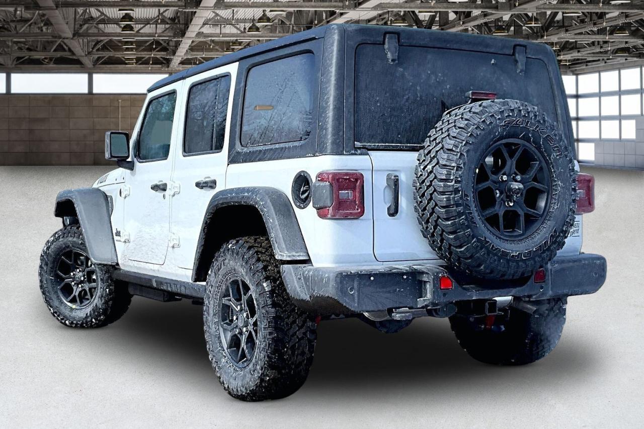 2026 Jeep Wrangler WILLYS 4DR | 6-Spd | Tech & Conv Grp | Leather Photo2