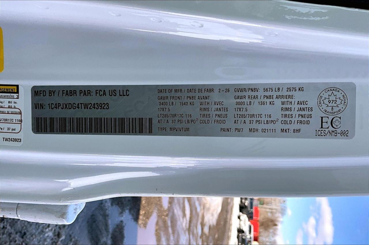 2026 Jeep Wrangler WILLYS 4DR | 6-Spd | Tech & Conv Grp | Leather Photo