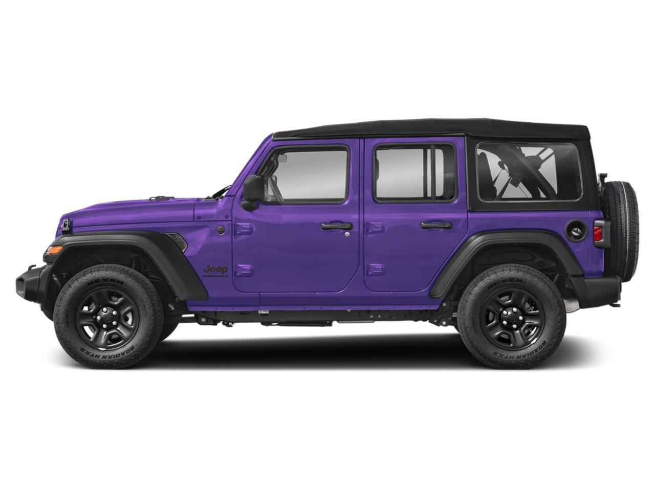 2026 Jeep Wrangler WILLYS 4DR | 6-Spd | Tech & Conv Grp PURPLEREIGN Photo2