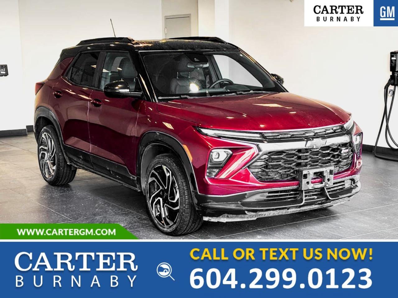 Used 2025 Chevrolet TrailBlazer RS AWD | 1.3L TURBO ENGINE/POWER SEAT/HD REAR CAM for sale in Burnaby, BC