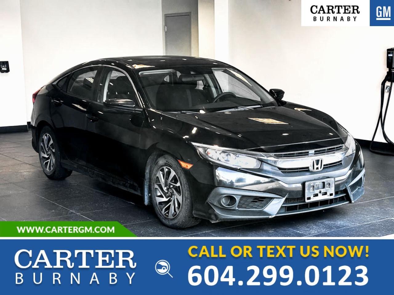 Used 2017 Honda Civic Sedan EX FWD | 2.0L ENGINE/SUNROOF/REAR & RIGHT SIDE CAM for sale in Burnaby, BC