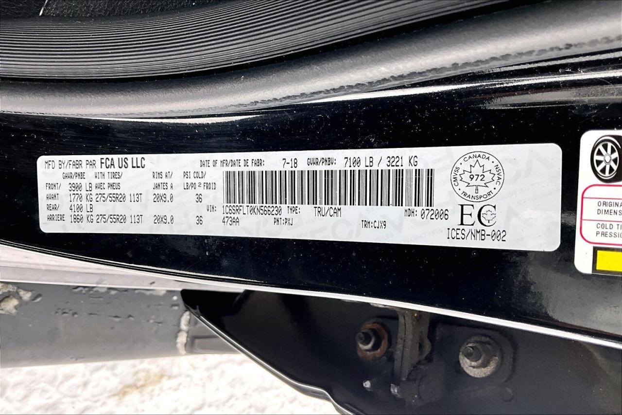 2019 RAM 1500 Sport | Vented Leather | Alpine | NAV | 4X4 Photo