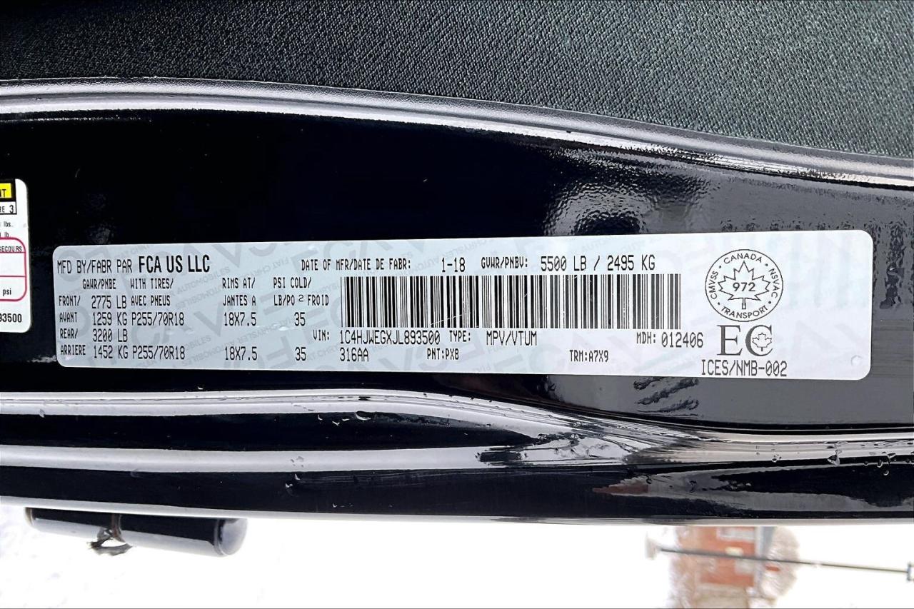 2018 Jeep Wrangler JK Unlimited Sahara | Cloth Seats | Remote Start | NAV | 4X4 Photo