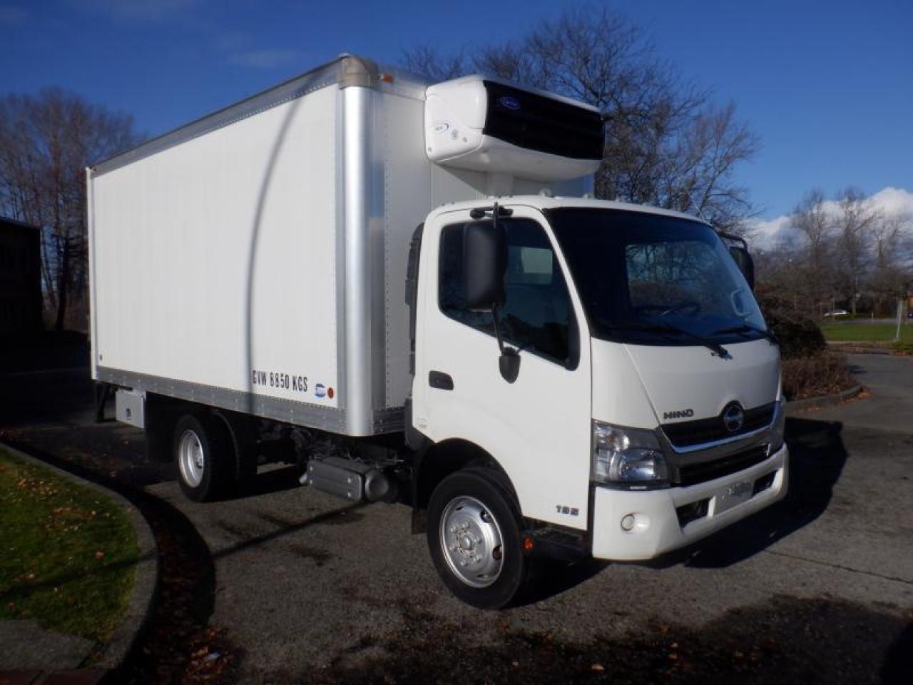 Used 2015 Hino 195 Reefer 16 Foot Cube Van 3 Seater Diesel for sale in Burnaby, BC