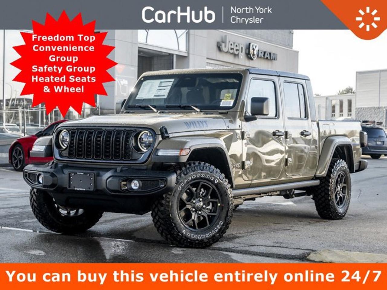 2026 Jeep Gladiator Willys 4x4 Freedom Top Convenience Group Safety Group Photo