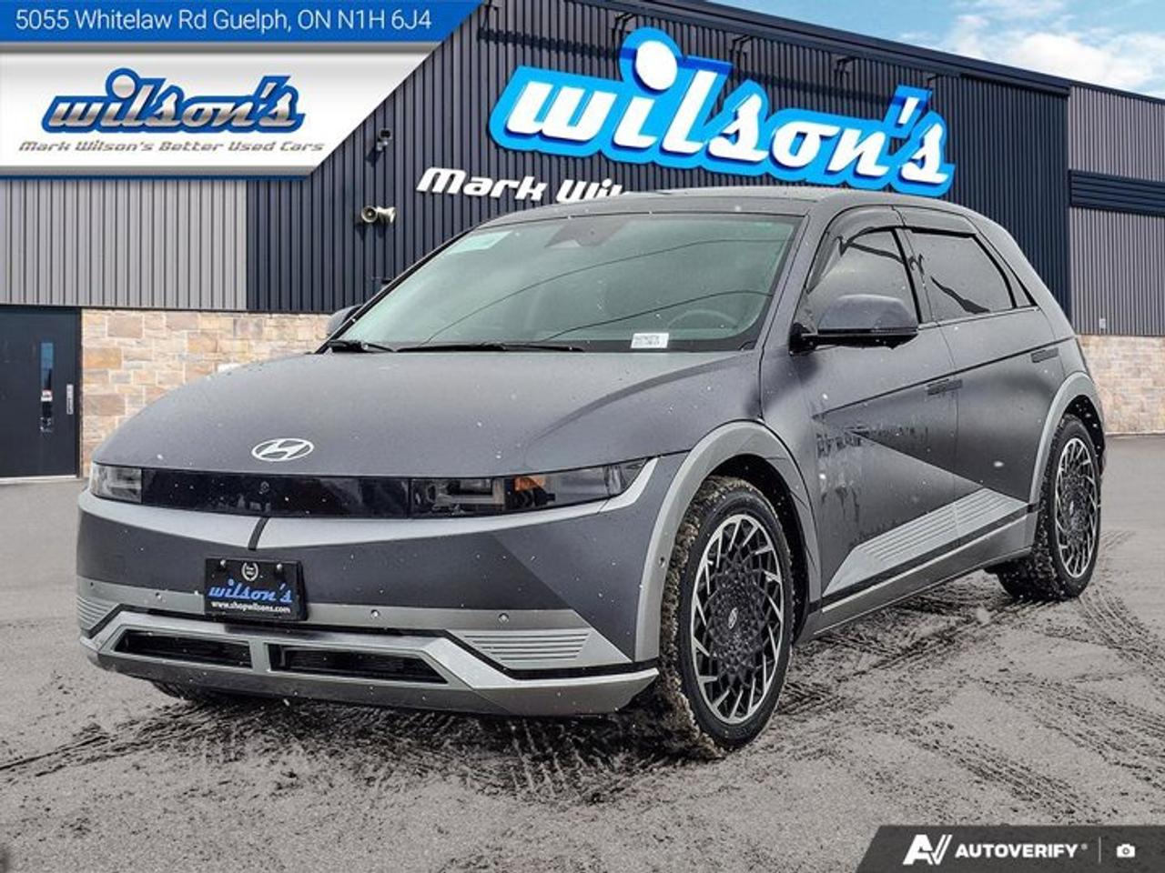 2024 Hyundai IONIQ 5 Preferred Ultimate Long Range AWD | Leather | Glass roof | Nav | Htd Wheel + Seats | 360 Cam & More! Photo