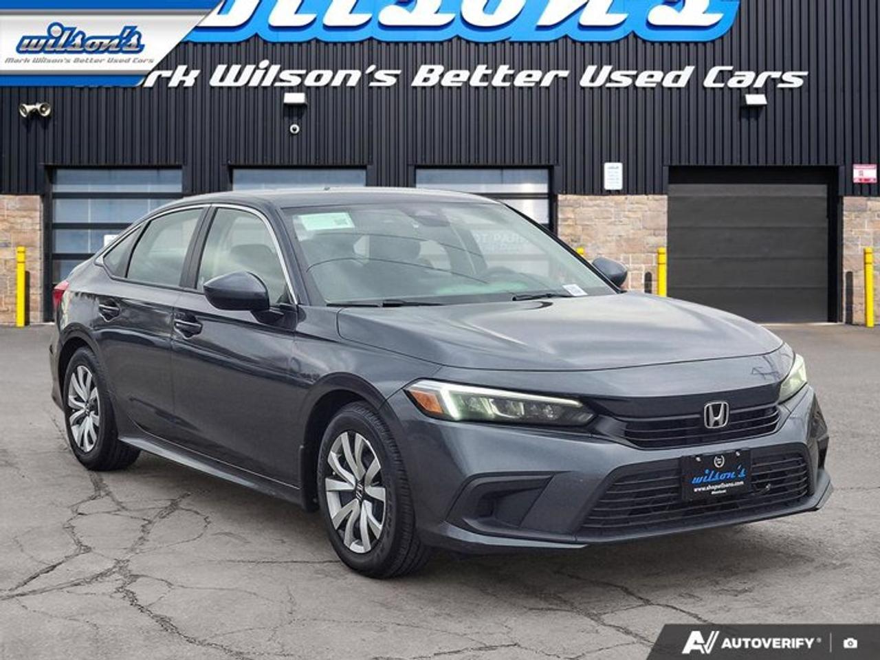 2022 Honda Civic Sedan LX | Adaptive Cruise | Heated Seats | CarPlay + Android | Remote Start | Rear Camera | and More ! Photo