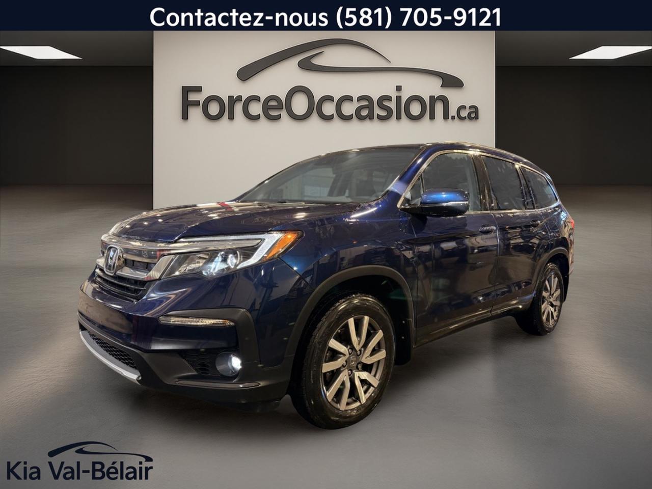 Used 2021 Honda Pilot EX-L NAVI * AWD * CARPLAY * CUIR * TOIT * BI-ZONE for sale in Québec, QC