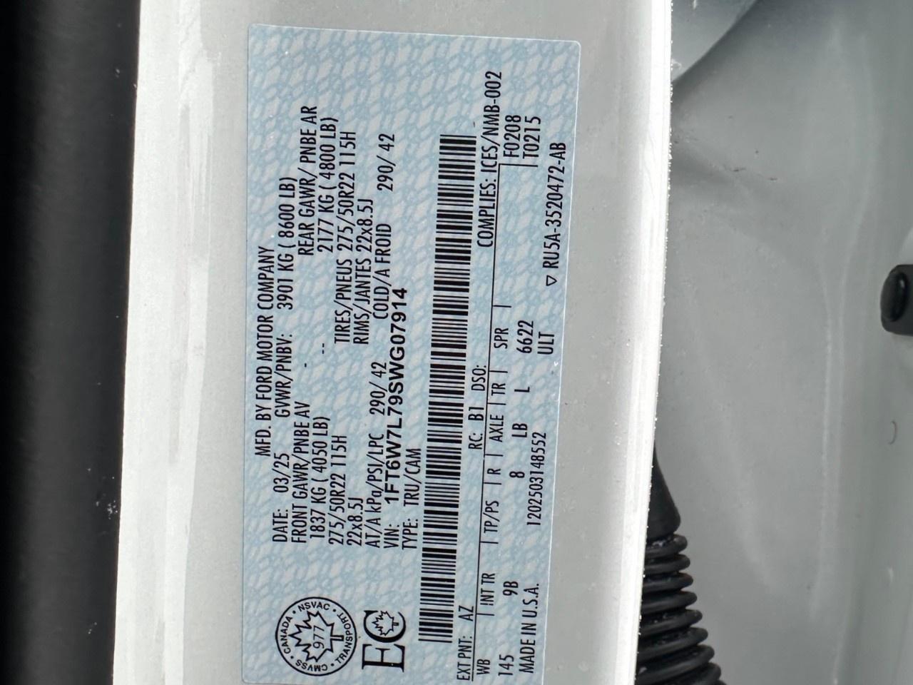 2025 Ford F-150 Lightning Platinum 4WD SuperCrew 5.5' Box Photo