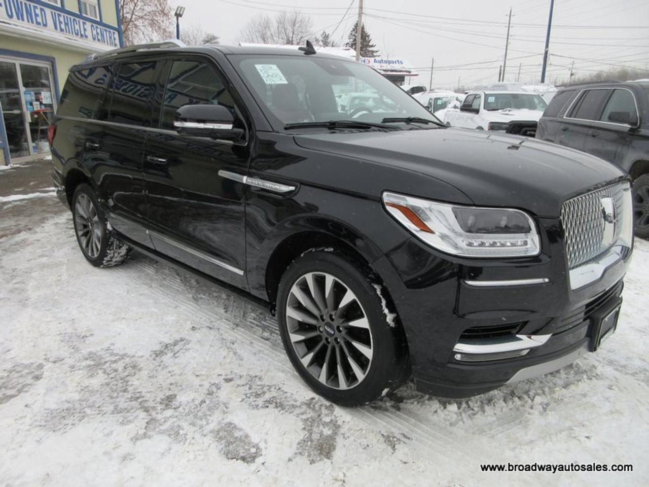 2021 Lincoln Navigator FOUR-WHEEL DRIVE RESERVE-PACKAGE 7 PASSENGER 3.6L - V6.. 4-WAY-CAPTAINS & 3RD ROW.. NAVIGATION.. PANORAMIC SUNROOF.. LEATHER.. HEATED SEATS & WHEEL.. Photo
