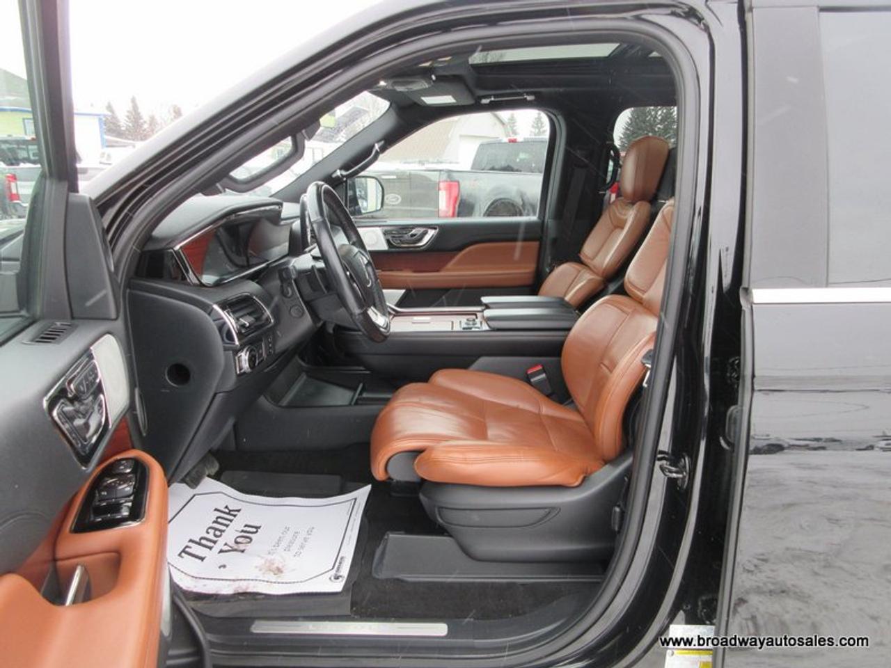 2021 Lincoln Navigator FOUR-WHEEL DRIVE RESERVE-PACKAGE 7 PASSENGER 3.6L - V6.. 4-WAY-CAPTAINS & 3RD ROW.. NAVIGATION.. PANORAMIC SUNROOF.. LEATHER.. HEATED SEATS & WHEEL.. Photo