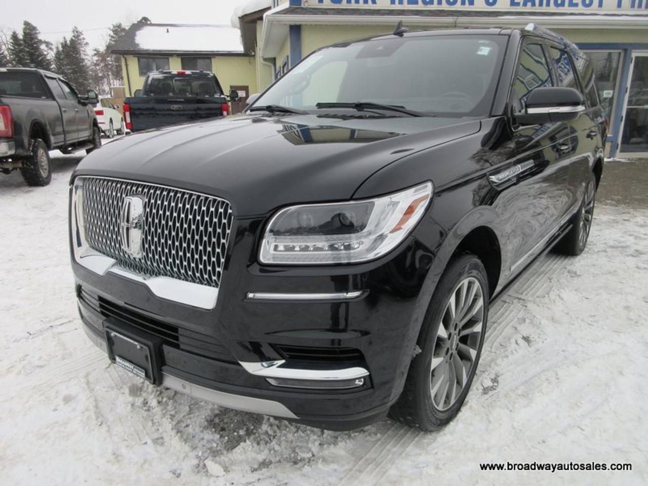 2021 Lincoln Navigator FOUR-WHEEL DRIVE RESERVE-PACKAGE 7 PASSENGER 3.6L - V6.. 4-WAY-CAPTAINS & 3RD ROW.. NAVIGATION.. PANORAMIC SUNROOF.. LEATHER.. HEATED SEATS & WHEEL.. Photo