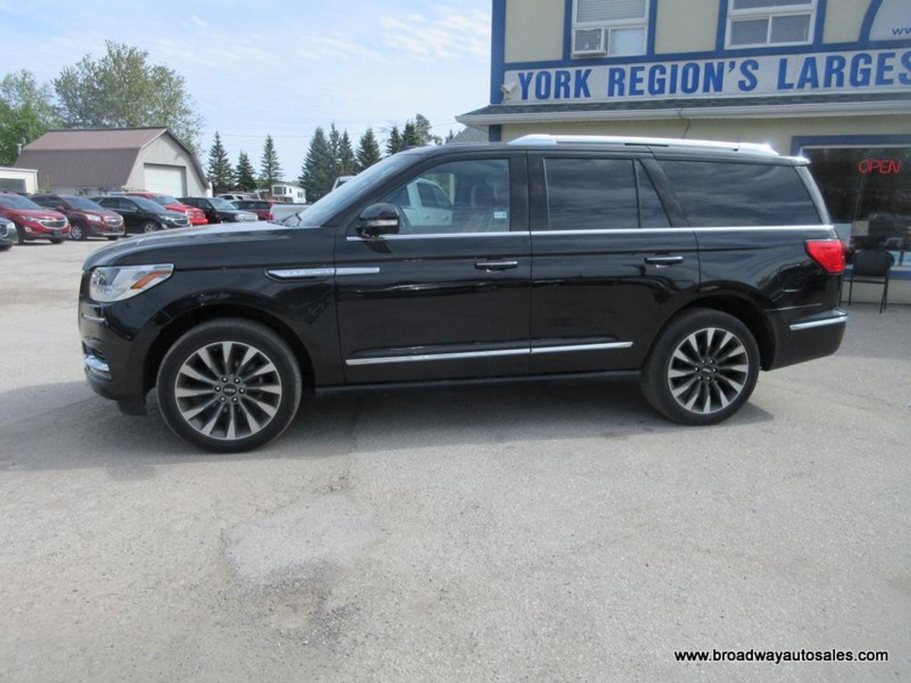 2021 Lincoln Navigator FOUR-WHEEL DRIVE RESERVE-PACKAGE 7 PASSENGER 3.6L - V6.. 4-WAY-CAPTAINS & 3RD ROW.. NAVIGATION.. PANORAMIC SUNROOF.. LEATHER.. HEATED SEATS & WHEEL.. Photo3