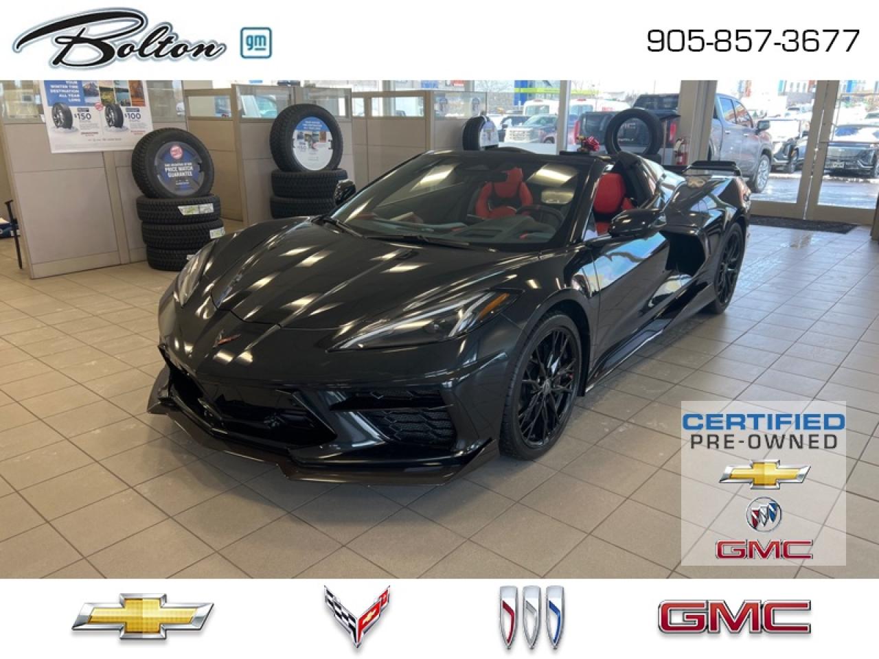 Used 2024 Chevrolet Corvette Stingray LIKE NEW!GM CERTIFIED PRE-OWNED PROGRAM - FINANCE @ 3.99% for sale in Bolton, ON