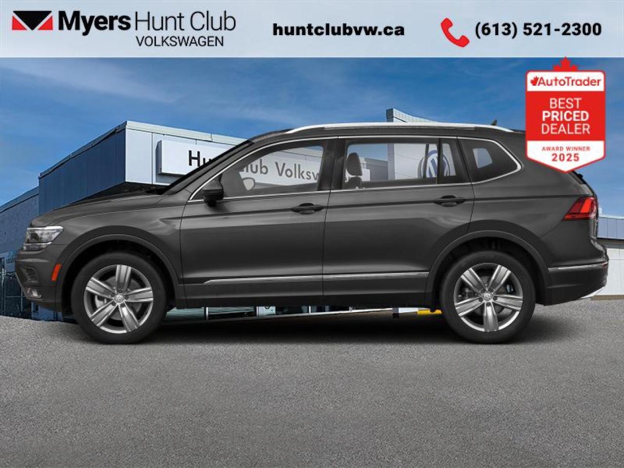 Used 2021 Volkswagen Tiguan United 4MOTION  - Sunroof for sale in Ottawa, ON
