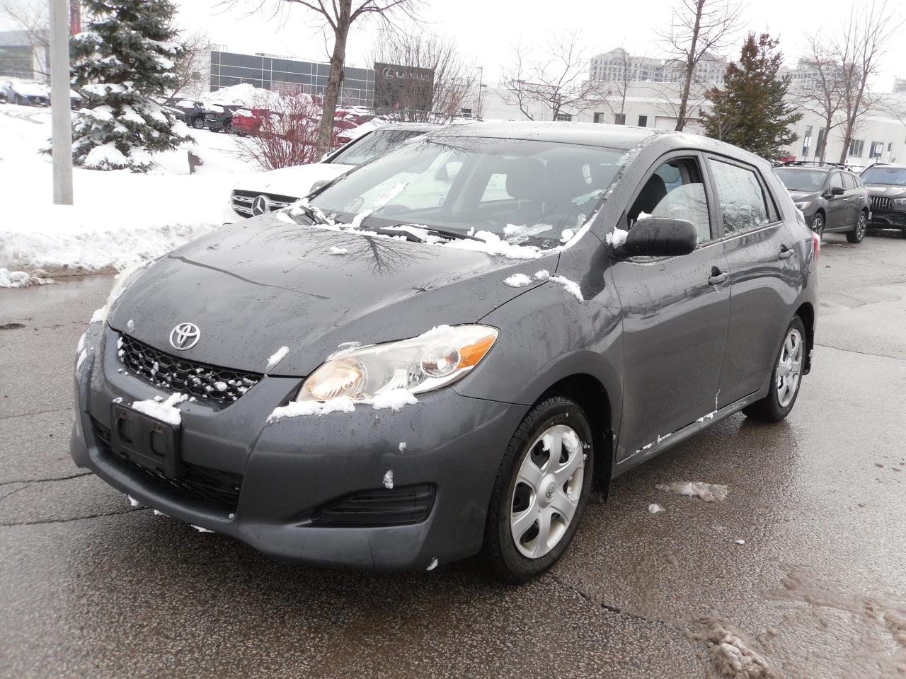 <p>AUTO! POWER WINDOWS! POWER LOCKS! CRUISE CONTROL! A/C! TWO COMPLETE</p><p>SET TIRES! VERY GOOD BODY AND PAINT! NO RUST! ANY WARNING LIGHT ON!&nbsp;</p><p>DRIVE GOOD AND SMOOTH! LEGENDARY TOYOTA MATRIX, GOES FOREVER, LOCAL</p><p>ONTARIO CAR WITH CLEAN TITLE! AS IS SALE! CERTIFIABLE AT $599 EXTRA! APPOINTMENT</p><p>NEEDED DUE TO TWO OFF SITE PARKIGN STORAGE LOTS!</p><p>WHYBUYNEW MOTORS LTD</p><p>90 WINTER AVE, SCARBOROUGH,ON, M1K 4M3</p><p>416-356-8118&nbsp; &nbsp;647-348-5885</p><p>WHYBUYNEW2010@HOTMAIL.COM</p><p>WHYBUYNEWMOTORS.CA/VEHICLES/</p>