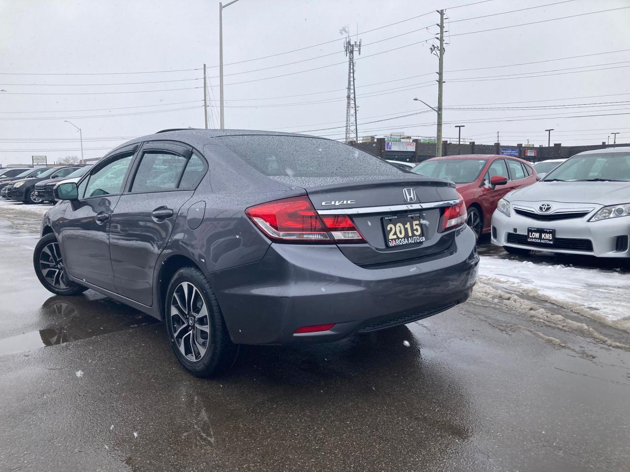 2015 Honda Civic EX SUNROOF NEW TIRES AND BRAKES SAFTEY CERTIFIED Photo