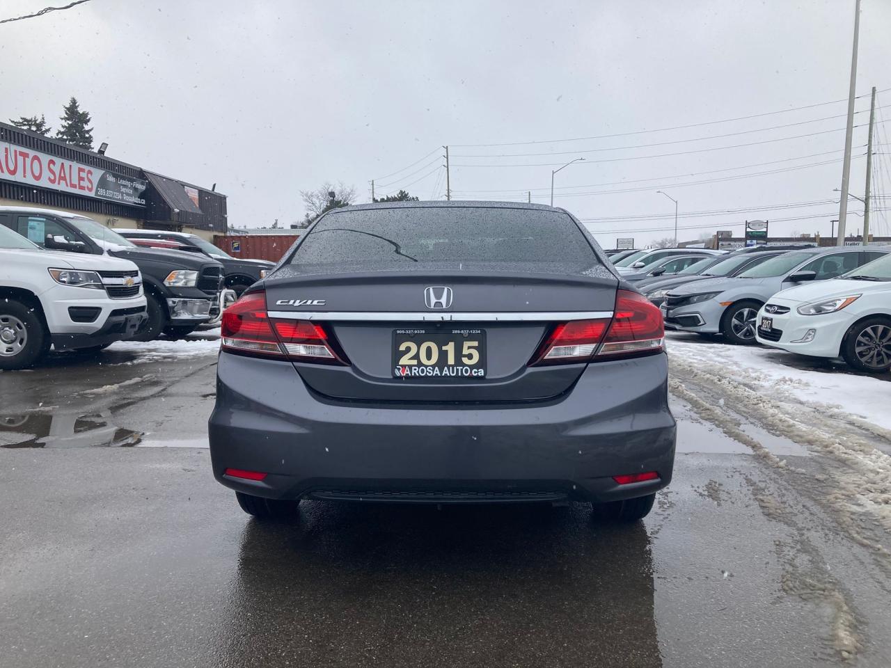 2015 Honda Civic EX SUNROOF NEW TIRES AND BRAKES SAFTEY CERTIFIED Photo