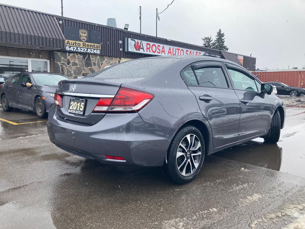 2015 Honda Civic EX SUNROOF NEW TIRES AND BRAKES SAFTEY CERTIFIED Photo