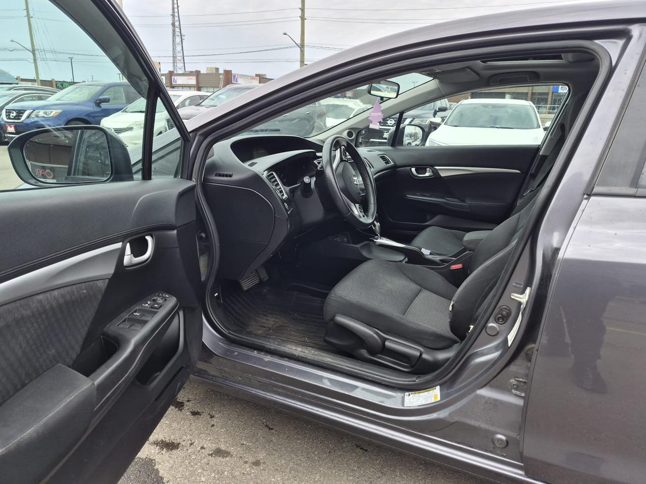2015 Honda Civic EX SUNROOF NEW TIRES AND BRAKES SAFTEY CERTIFIED Photo