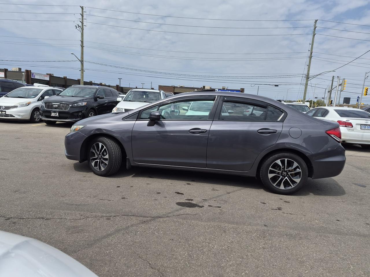 2015 Honda Civic EX SUNROOF NEW TIRES AND BRAKES SAFTEY CERTIFIED Photo