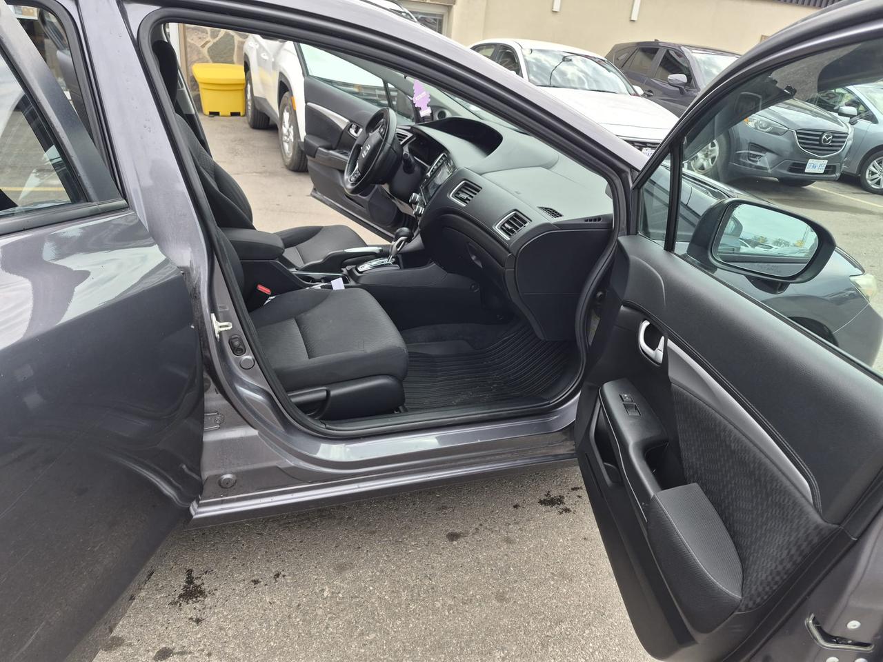 2015 Honda Civic EX SUNROOF NEW TIRES AND BRAKES SAFTEY CERTIFIED Photo