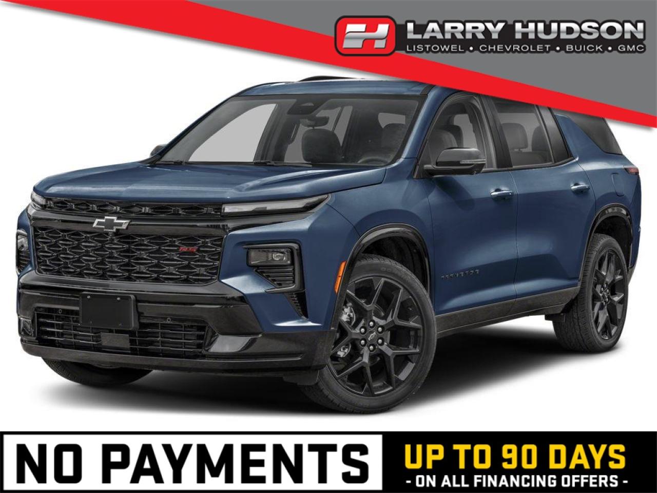 HUDSONS HAS IT!
See it - Drive it - Own it - LOVE it.

At Larry Hudson Chevrolet Buick GMC we make car buying a breeze! New car pricing with $0 down approvals are among your options (*on approved credit). There are a variety of finance and lease options available. Also expect top dollar for your trade-in!

Selling price/payment shown includes cash incentive(s). Does not include HST & Licensing. Bi-Weekly payments reflect current Chevrolet Buick and GMC incentives. We have professional Product Specialist to guide you through your vehicle purchase. Contact us for more info! 1-800-350-3325