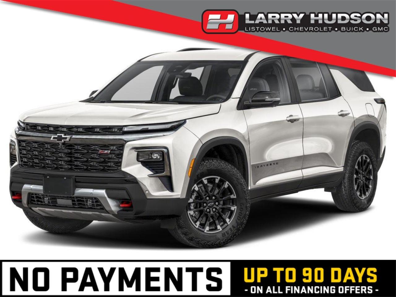 HUDSONS HAS IT!
See it - Drive it - Own it - LOVE it.

At Larry Hudson Chevrolet Buick GMC we make car buying a breeze! New car pricing with $0 down approvals are among your options (*on approved credit). There are a variety of finance and lease options available. Also expect top dollar for your trade-in!

Selling price/payment shown includes cash incentive(s). Does not include HST & Licensing. Bi-Weekly payments reflect current Chevrolet Buick and GMC incentives. We have professional Product Specialist to guide you through your vehicle purchase. Contact us for more info! 1-800-350-3325