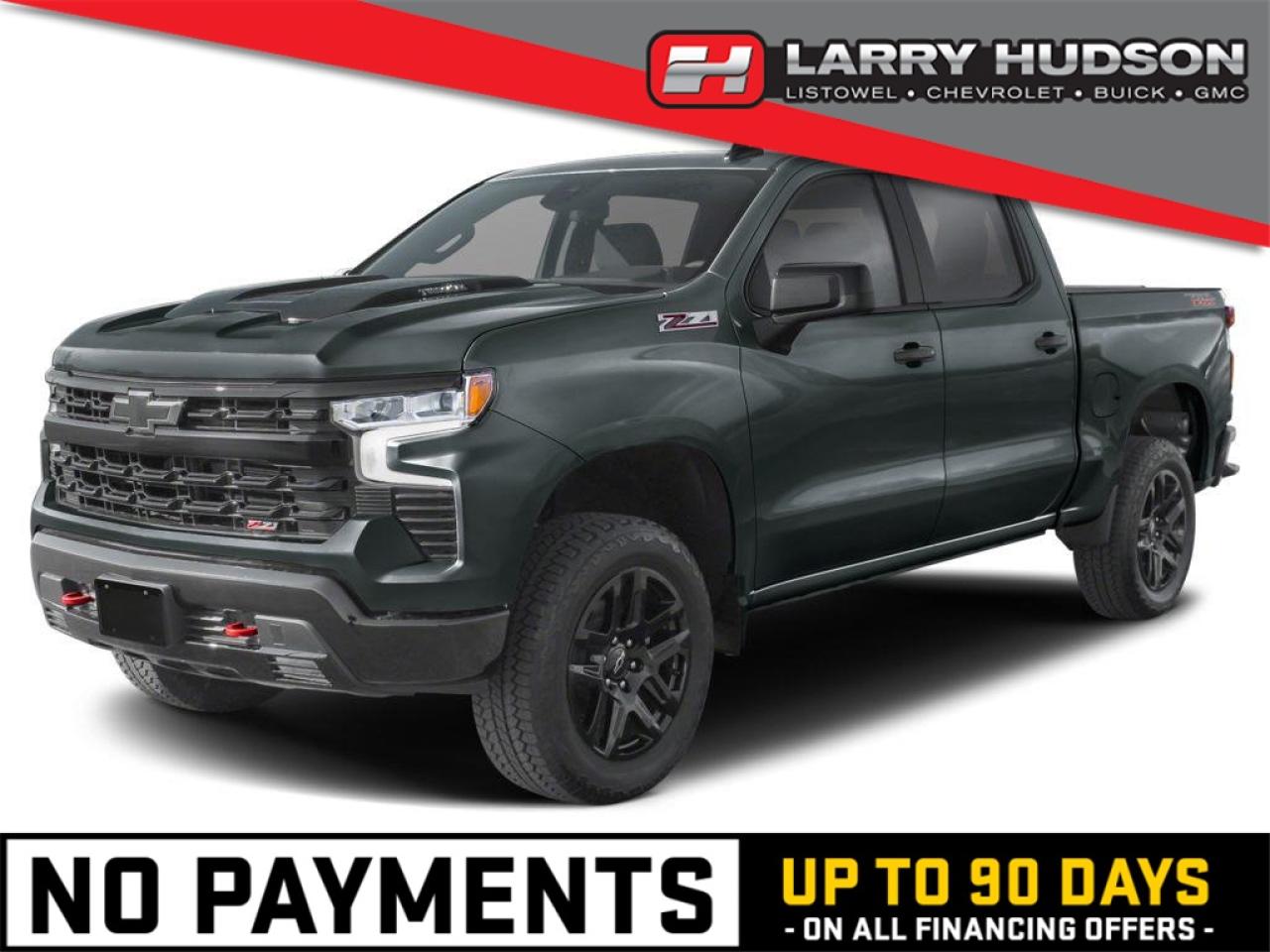 HUDSONS HAS IT!
See it - Drive it - Own it - LOVE it.

At Larry Hudson Chevrolet Buick GMC we make car buying a breeze! New car pricing with $0 down approvals are among your options (*on approved credit). There are a variety of finance and lease options available. Also expect top dollar for your trade-in!

Selling price/payment shown includes cash incentive(s). Does not include HST & Licensing. Bi-Weekly payments reflect current Chevrolet Buick and GMC incentives. We have professional Product Specialist to guide you through your vehicle purchase. Contact us for more info! 1-800-350-3325