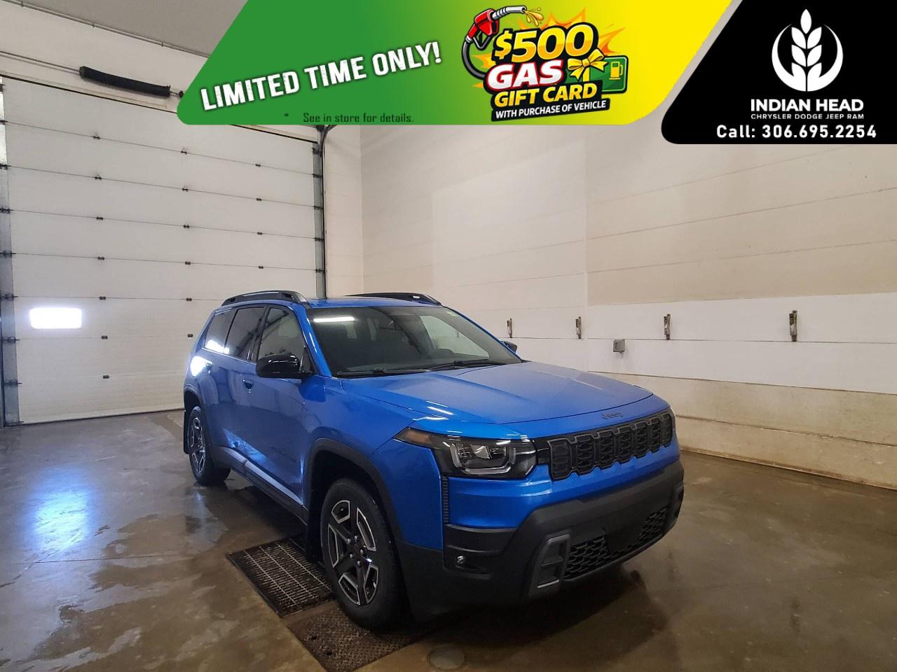 <p>Experience the epitome of adventure and elegance with the 2026 Jeep Cherokee Limited. This striking SUV in a captivating blue hue with robust 4×4 capability is ready to tackle any terrain with confidence and ease.</p><p>The exterior showcases its distinctive style with alloy wheels that add a refined edge to its adventurous spirit. Step inside to find a beautifully appointed blue interior that exudes comfort and sophistication, equipped with power seats and all the conveniences you desire.</p><p>Stay connected with smart device integration and enjoy every journey with satellite radio and a Wi-Fi hotspot. Safety is at the forefront with advanced features like a backup camera, lane assist, and parking sensors ensuring peace of mind on every drive. For added convenience, the Cherokee Limited features remote start, keyless entry, and a comprehensive driver assistance suite.</p><p>Ideal for families and adventure-seekers alike, the 2026 Jeep Cherokee Limited seamlessly combines rugged capability with modern luxury. Contact our dealership today to explore this impeccable vehicle firsthand and take the first step towards owning a piece of Jeep heritage.</p>