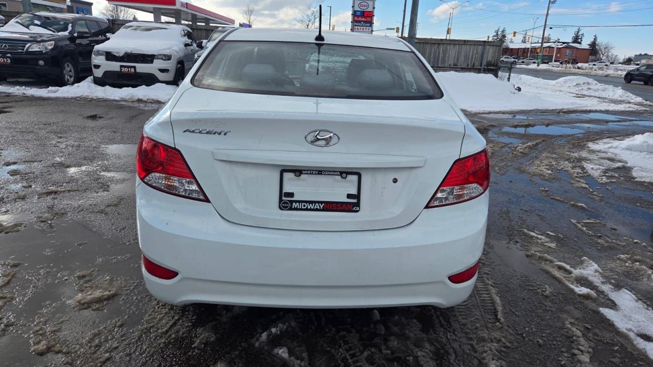 2014 Hyundai Accent L, SEDAN, MANUAL, 4 CYL, ONLY 63KMS, CERTIFIED Photo