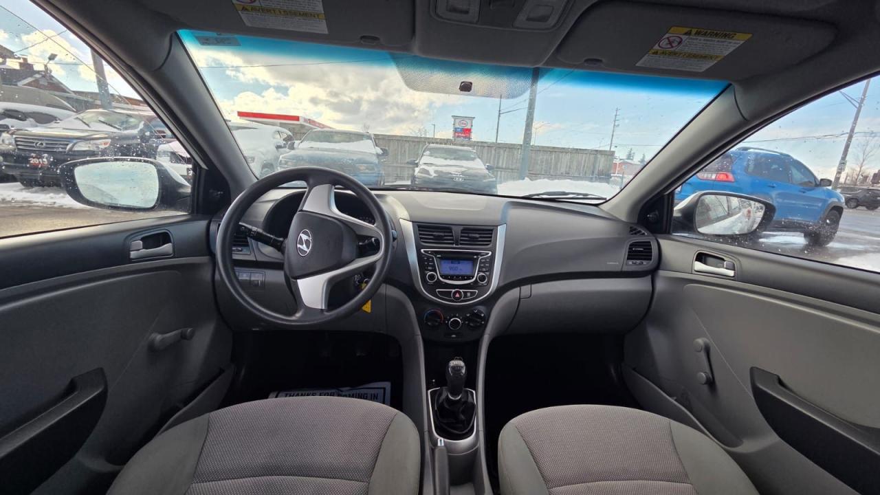2014 Hyundai Accent L, SEDAN, MANUAL, 4 CYL, ONLY 63KMS, CERTIFIED Photo