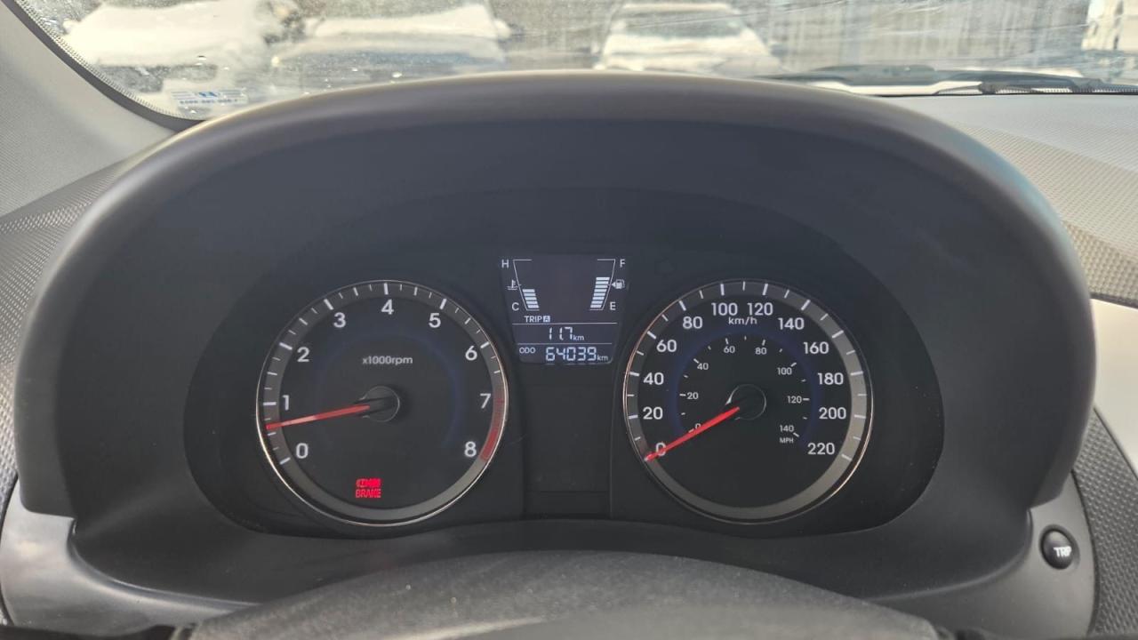 2014 Hyundai Accent L, SEDAN, MANUAL, 4 CYL, ONLY 63KMS, CERTIFIED Photo